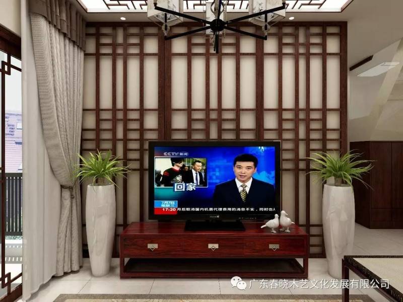 現(xiàn)代居室中的禪風意境 ——萬科尚城凈面積88m2復式紅木家具全屋定制案例賞析(圖4)