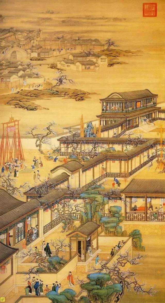 從《十二月令圖軸》看傳統(tǒng)家具中坐具的尊卑規(guī)律(圖1)
