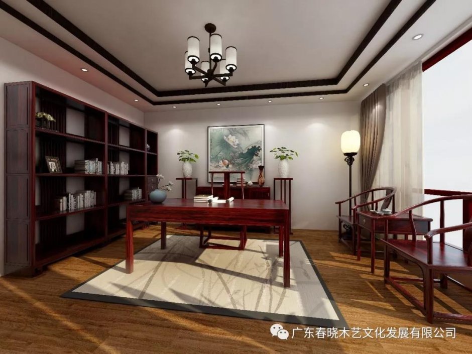中式書房,一個家庭最好的不動產(chǎn)!(圖2) 中式書房,一個家庭最好的不動產(chǎn)!(圖2)